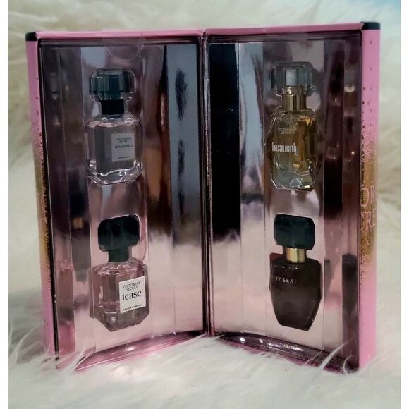 Victoria's Secret 4 Piece Eau De Parfum Mini Gift Set for Women 0.25 oz. - Picture 8 of 8